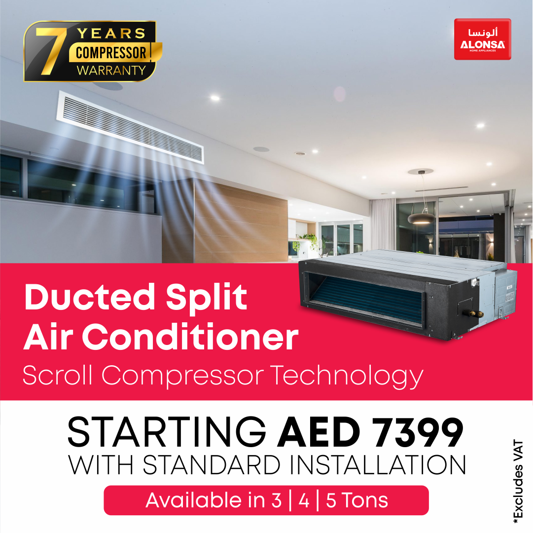 Ducted Split Air Conditioner – ALONSA GULF