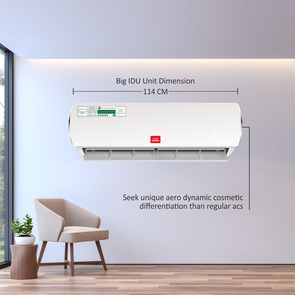 2 Ton Split Air Conditioner, Piston Compressor, 22800 BTU | High Performance